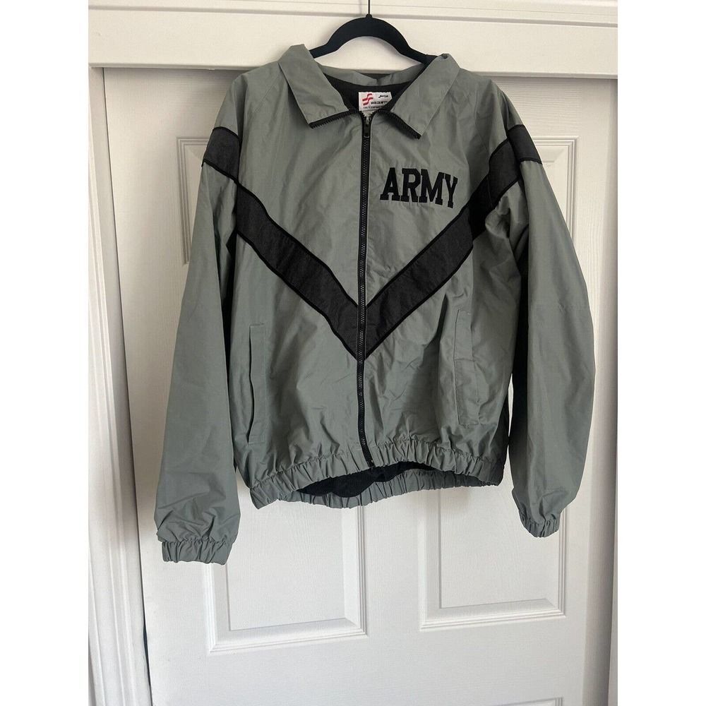 United States Army Men's IPFU Vented Jacket Medium Physical Fitness Uniform